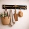 Rustic Wall Hook Rack Vintage Style Coat Hanger Entryway Organizer